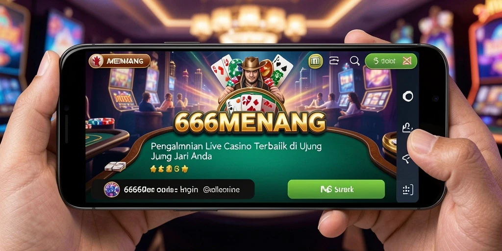 Gameplay seru dengan dealer langsung di 666MENANG.