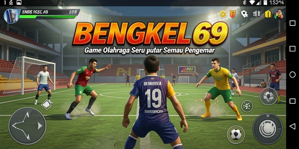 Tampilan gameplay BENGKEL69 yang dinamis dan menarik.