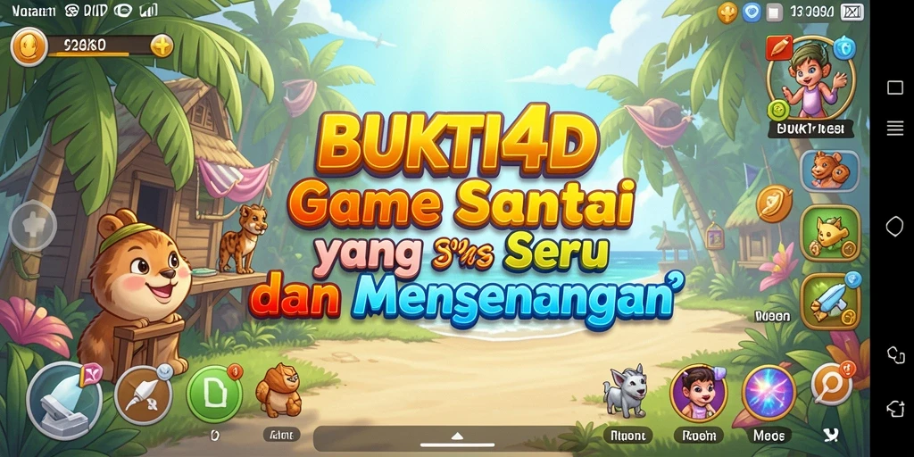 Tangkapan layar BUKTI4D menampilkan gameplay yang seru dan menarik.