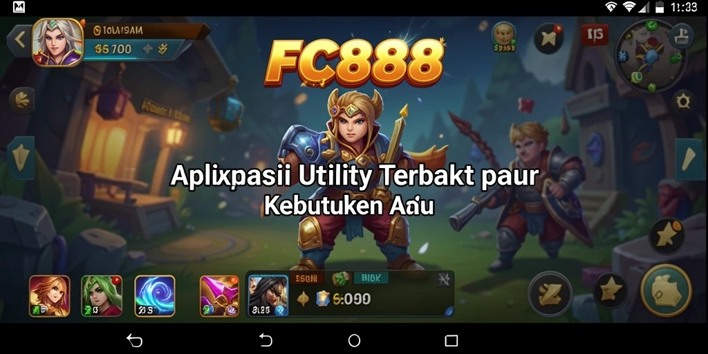 Tampilan screenshot FC888 dengan antarmuka yang intuitif.