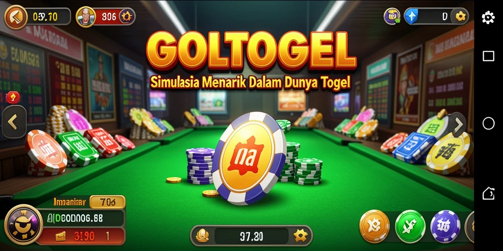 Tampilan gameplay GOLTOGEL yang menarik dan interaktif.