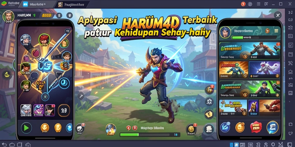 Screenshot utama HARUM4D menunjukkan tampilan antarmuka yang intuitif.