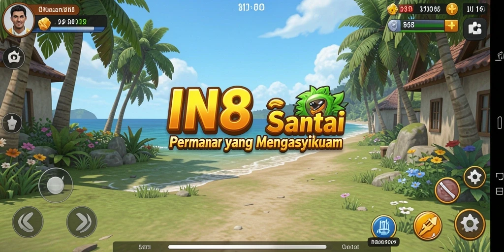 Tampilan seru gameplay IN88 yang penuh warna dan tantangan.