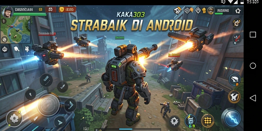 Tampilan gameplay seru dan dinamis dalam KAKA303.