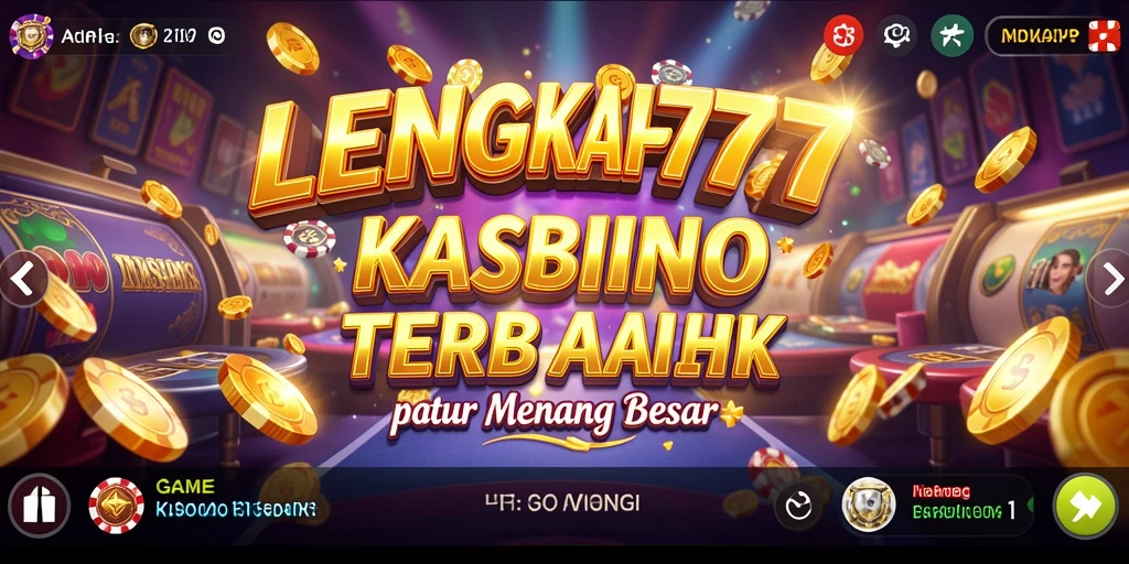 Screenshot gameplay seru di LENGKAP777 yang menunjukkan aksi Kasino.