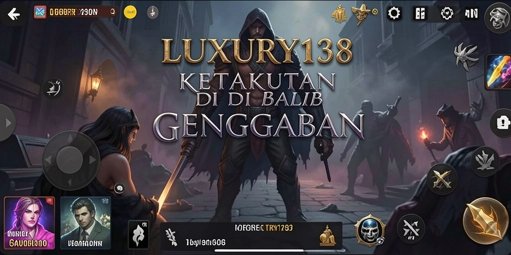 Tampilan gameplay LUXURY138 yang menegangkan dan mencekam.