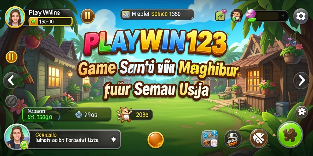 Screenshot gameplay <strong>PLAYWIN123</strong> menunjukkan keseruan setiap tantangan yang dihadapi.