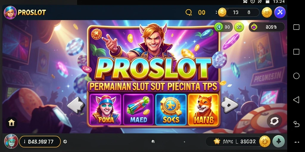 Tampilan menarik dari gameplay PROSLOT yang seru dan mengasyikkan.