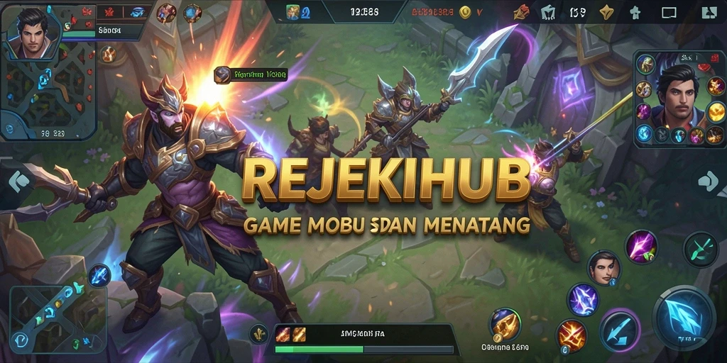 Gameplay seru dalam REJEKIHUB yang menantang.