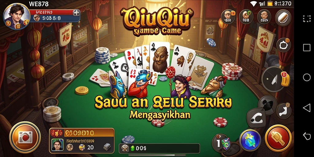 Screenshot gameplay WE878 dengan grafik yang menarik dan antarmuka yang mudah dipahami.